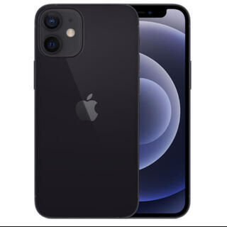 アップル(Apple)のiPhone12 mini 64GB ブラック(スマートフォン本体)
