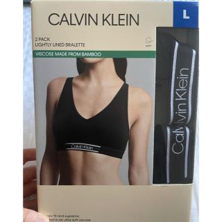 カルバンクライン(Calvin Klein)のCalvin Klein  Lサイズ 2つ入り(ブラ)