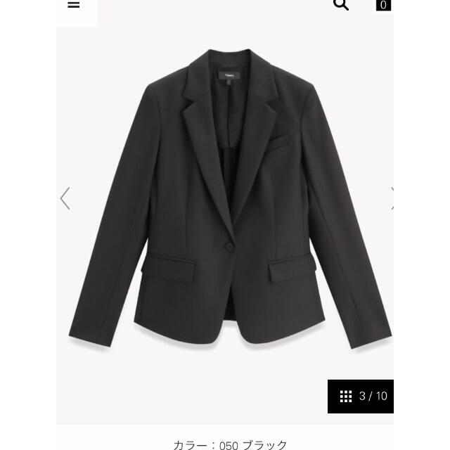 Theory - セオリーtheory  セットアップ　ブラック
