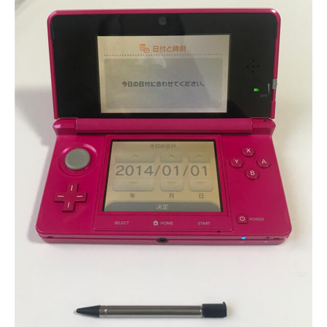 ニンテンドー3DS - ニンテンドー3DS グロスピンク ソフト3本セットの