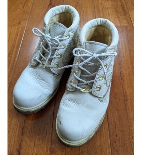 ティンバーランド(Timberland)の☆Timberland☆ブーツ☆白☆２３．５☆ティンバーランド(ブーツ)