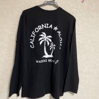 長袖バックプリントロンＴ(Tシャツ/カットソー(七分/長袖))