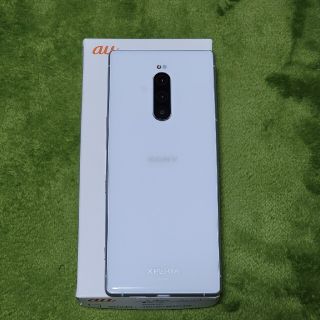 エクスペリア(Xperia)の中古 xperia1 sov40 simロック解除済み(スマートフォン本体)