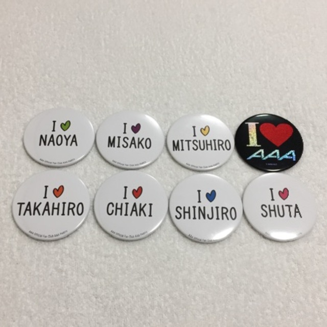 AAA - AAA a-nation 缶バッチ セット
