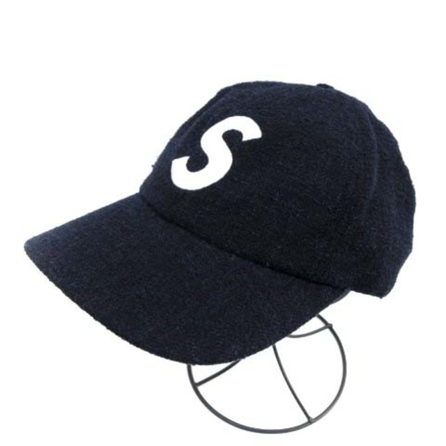 シュプリーム  ×ロロピアーナ 21SS 野球帽 帽子 ウール 紺 ネイビー 白