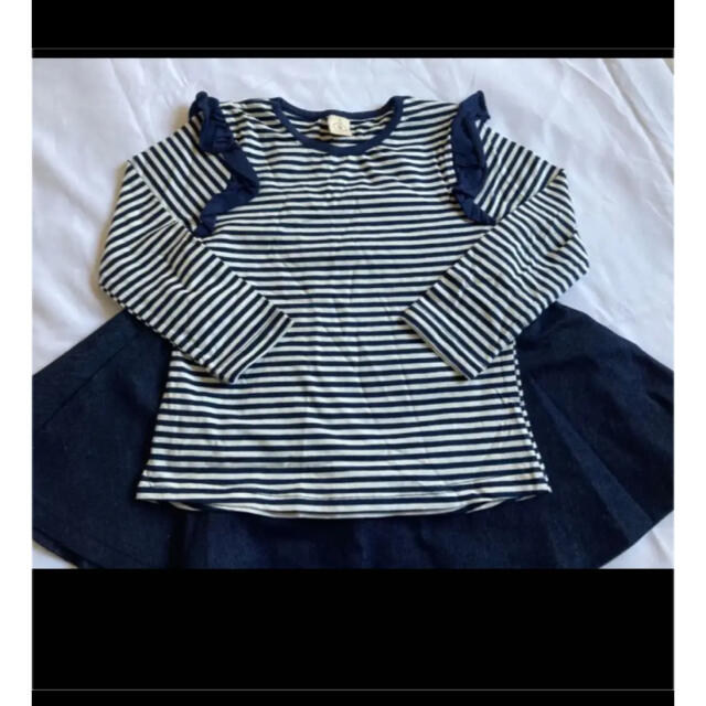 ワンピース 新品  キッズ/ベビー/マタニティのキッズ服女の子用(90cm~)(ワンピース)の商品写真