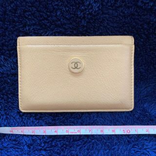 シャネル(CHANEL)のシャネル　カード　ケース　カードケース　ココボタン(名刺入れ/定期入れ)