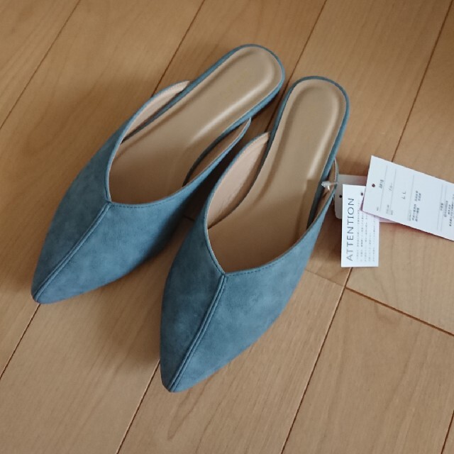 しまむら(シマムラ)の新品☆しまむら2PINK☆センターシーム☆ブルーLL レディースの靴/シューズ(サンダル)の商品写真