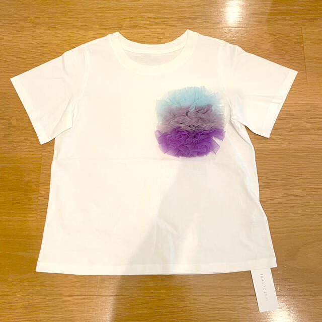 TOMO KOIZUMI トモコイズミ　ラッフルポケットTシャツ/Sサイズ