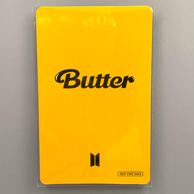 防弾少年団(BTS)(ボウダンショウネンダン)の【公式】BTS Butter FC特典 トレカ グク ジョングク ラキドロ エンタメ/ホビーのCD(K-POP/アジア)の商品写真