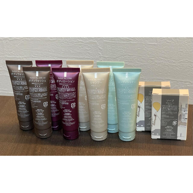 ELLE(エル)の【新品】ELLE spa アメニティ コスメ/美容のキット/セット(サンプル/トライアルキット)の商品写真