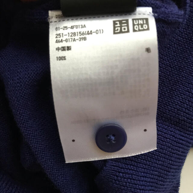 UNIQLO(ユニクロ)のエクストラファインメリノＶネックカーディガン レディースのトップス(カーディガン)の商品写真