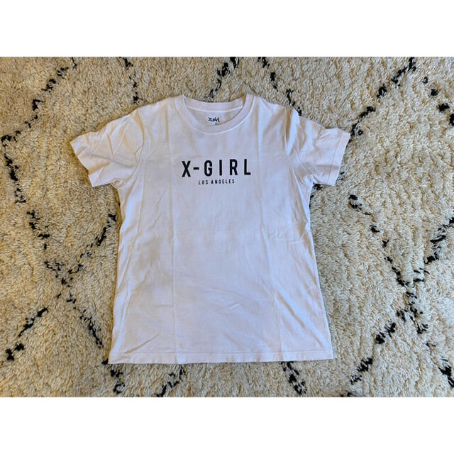 最終値下げ‼︎ x girl 白Tシャツ 半袖 サイズ2 | フリマアプリ ラクマ