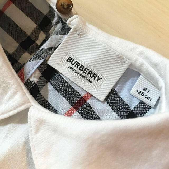 BURBERRY(バーバリー)のBURBERRY CHILDREN バーバリー ブラウス 8Y 128㎝ キッズ/ベビー/マタニティのキッズ服女の子用(90cm~)(ブラウス)の商品写真