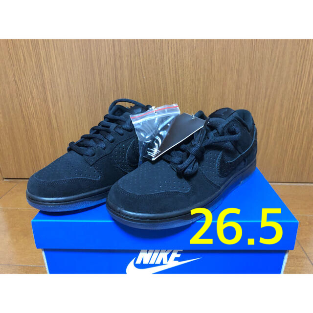 UNDEFEATED × NIKE DUNK LOW SP BLACK 26.0