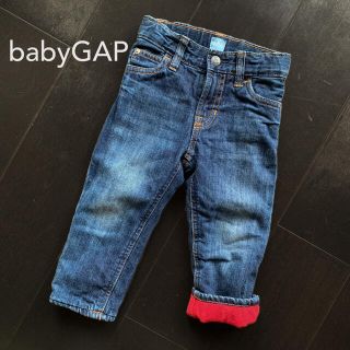 ベビーギャップ(babyGAP)のベビーギャップ 90cm 裏フリースデニムパンツ(パンツ/スパッツ)