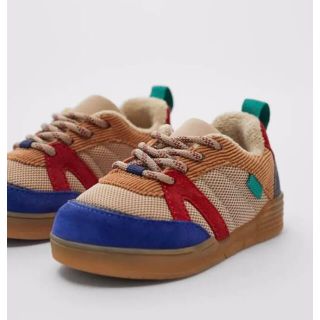 ザラキッズ(ZARA KIDS)のZARAベイビー　スニーカー　１３cm(スニーカー)