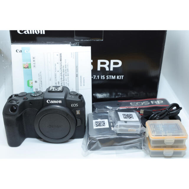 Canon(キヤノン)のCanon EOS RP ボディ 中古美品 ワンオーナー！社外バッテリー付 スマホ/家電/カメラのカメラ(ミラーレス一眼)の商品写真