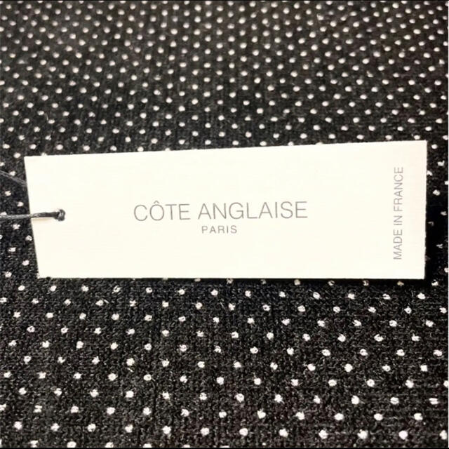 セール フランス製 カットソー 長袖 COTE ANGLAISE M 黒 人気 6