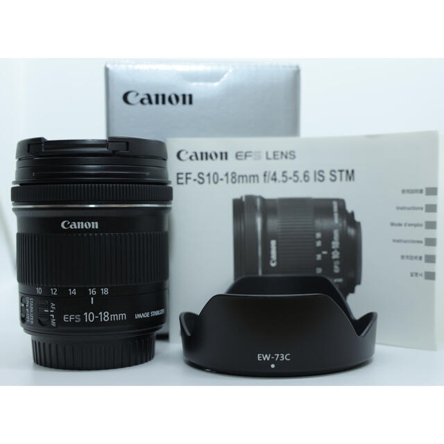 98%OFF!】 Canon カメラレンズ EF-S10-18mm F4.5-5.6 IS STM