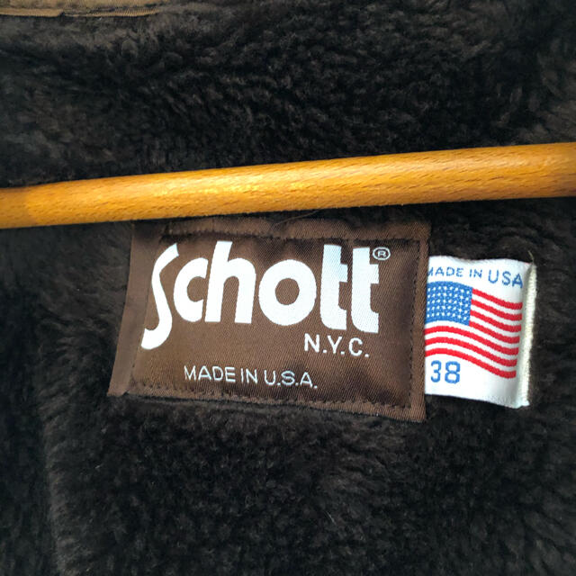 schott(ショット)のSchottショット トラッカージャケット　ボア付き メンズのジャケット/アウター(ライダースジャケット)の商品写真