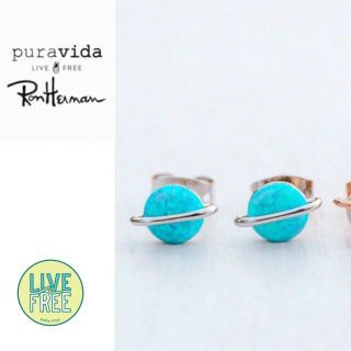 ロンハーマン(Ron Herman)のRonHerman取扱★L.Aセレブ愛用 Pura Vida ピアス・日本未発売(ピアス)