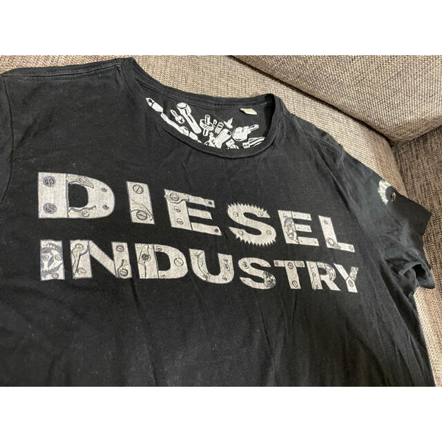 DIESEL(ディーゼル)のディーゼル　diesel メンズ　ブラック　BLACK Tシャツ メンズのトップス(Tシャツ/カットソー(半袖/袖なし))の商品写真