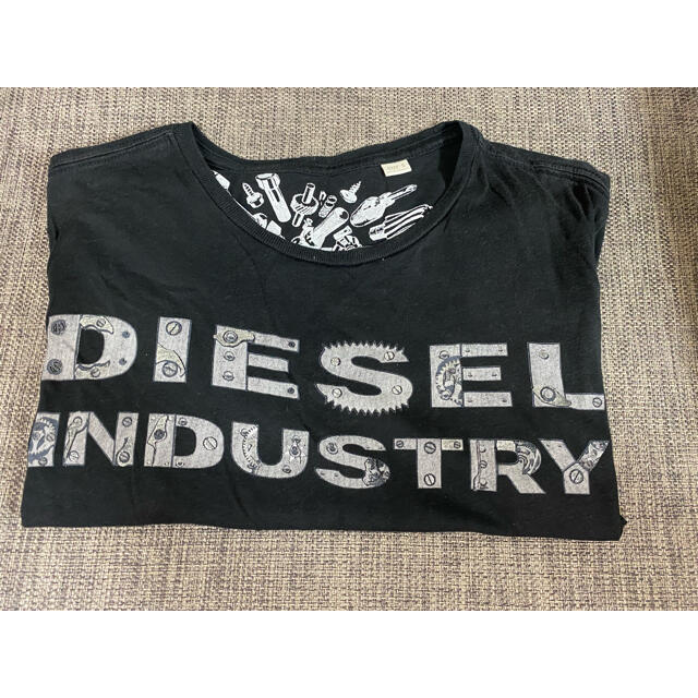 DIESEL(ディーゼル)のディーゼル　diesel メンズ　ブラック　BLACK Tシャツ メンズのトップス(Tシャツ/カットソー(半袖/袖なし))の商品写真