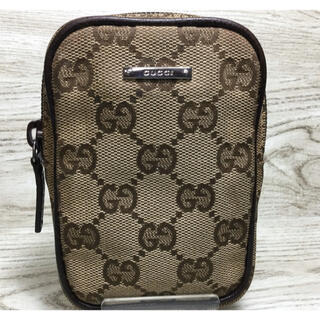 グッチ(Gucci)のGUCCI グッチ　GGキャンパス　シガレットケース　小物入れ(タバコグッズ)