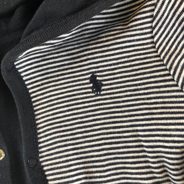 POLO RALPH LAUREN(ポロラルフローレン)のポロラルフローレン　70〜80cm  リバーシブルパーカー キッズ/ベビー/マタニティのベビー服(~85cm)(トレーナー)の商品写真