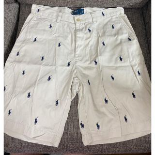 ポロラルフローレン(POLO RALPH LAUREN)の【未使用】ラルフローレンロゴパンツ　ハーフパンツ　メンズ　(ショートパンツ)