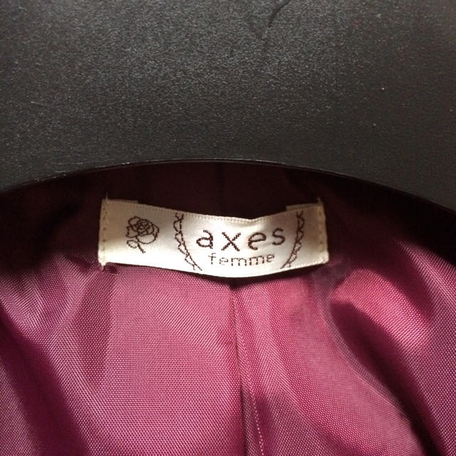 axes femme(アクシーズファム)のaxesベロアジャケット♡ レディースのジャケット/アウター(テーラードジャケット)の商品写真