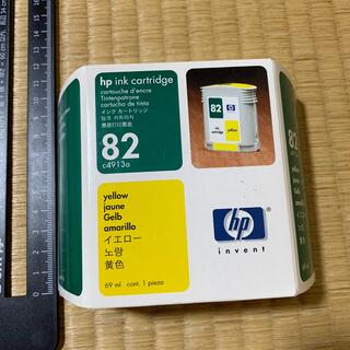 ヒューレットパッカード(HP)の純正　HP c4913a インクカートリッジ　82 イエロー　yellow 黄色(PC周辺機器)