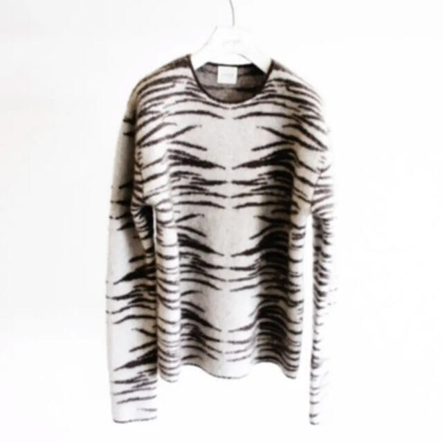 カシミヤ100%最終値下げ　jonnlynx zebra カシミア　ニット