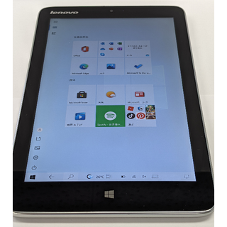 レノボ(Lenovo)のLenovo Miix2 8 20326 Windowsタブレット【中古】完動品(タブレット)