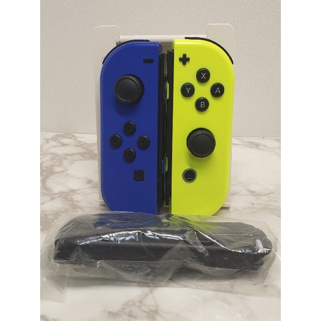 美品　人気カラー ス Switch ブルー・イエロー ジョイコン