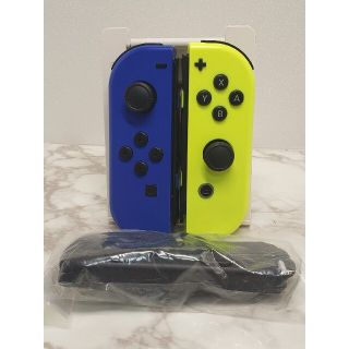 ニンテンドースイッチ(Nintendo Switch)の美品　人気カラー ス Switch ブルー・イエロー ジョイコン(家庭用ゲーム機本体)