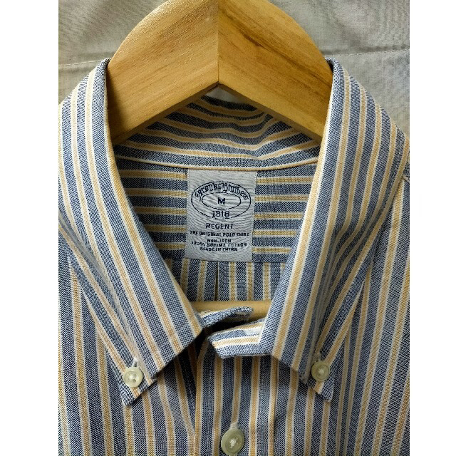 Brooks Brothers(ブルックスブラザース)の【まるまる様専用】BrooksBrothers ノンアイロンストライプシャツ メンズのトップス(シャツ)の商品写真