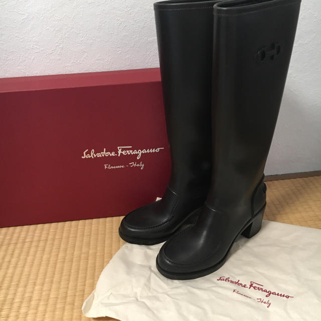 Salvatore Ferragamo - フェラガモ レインブーツの通販 by ...