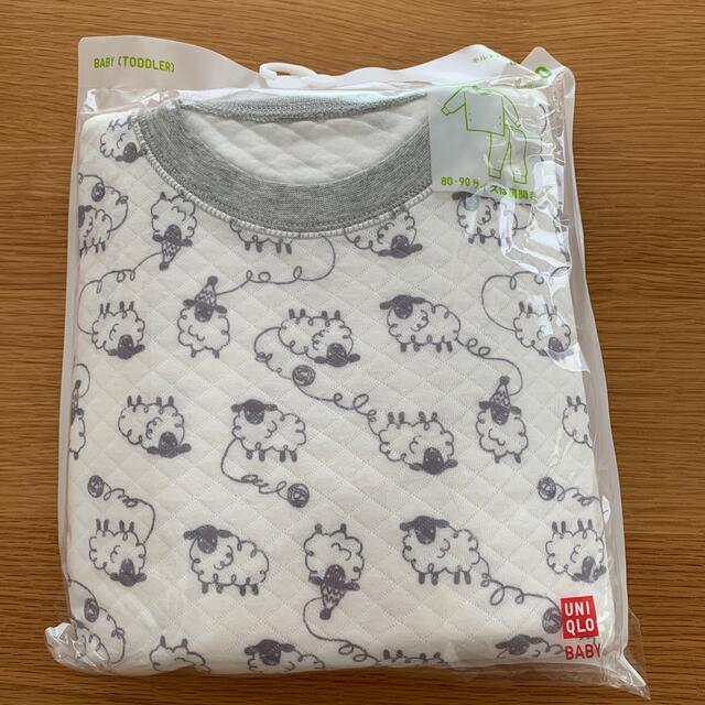 UNIQLO(ユニクロ)のユニクロ　キルトパジャマ　100 キッズ/ベビー/マタニティのキッズ服男の子用(90cm~)(パジャマ)の商品写真