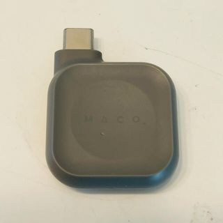 アップルウォッチ(Apple Watch)のMaco Go コインサイズのApple watch 充電器 USB-C(バッテリー/充電器)