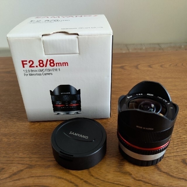 美品☆サムヤン 8mm F2.8 FISHEYE Ⅱ☆フジXマウント