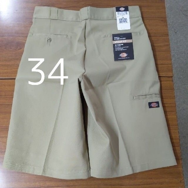 Dickies(ディッキーズ)の新品 34 KH ハーフパンツ ディッキーズ カーキ メンズのパンツ(ショートパンツ)の商品写真