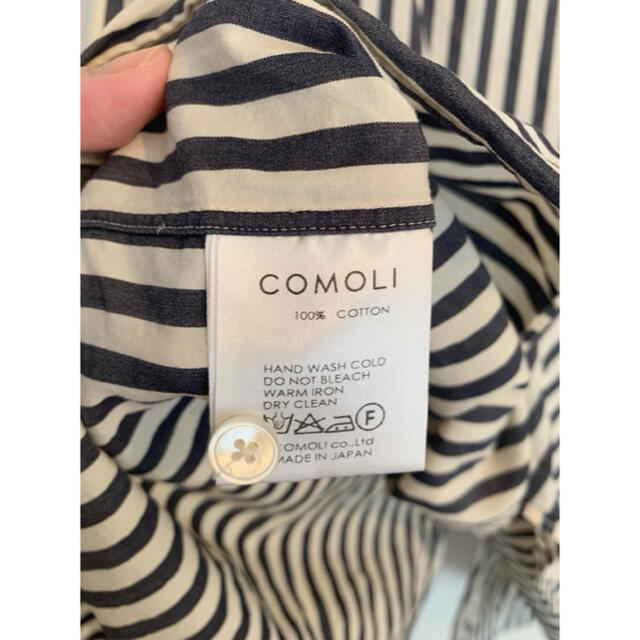 COMOLI / stripe shirts