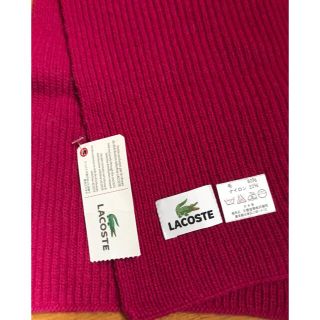 ラコステ(LACOSTE)のみーた様専用　新品未使用　ラコステ　マフラー(マフラー/ショール)