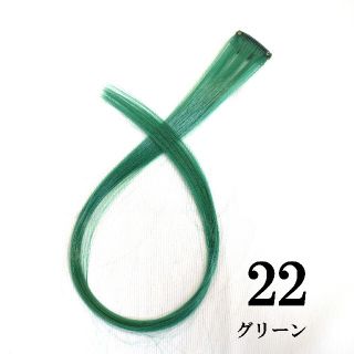 22番1本カラーエクステ(ロングストレート)