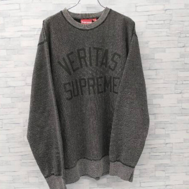 supreme シュプリーム　トレーナー　スウェット　グレー　2008AW