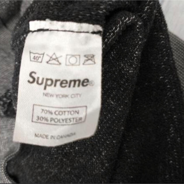 Supreme(シュプリーム)のsupreme シュプリーム　トレーナー　スウェット　グレー　2008AW メンズのトップス(パーカー)の商品写真