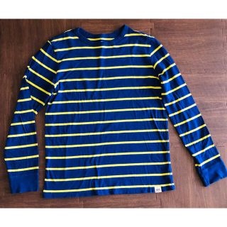 ギャップキッズ(GAP Kids)のGAPKIDS 長袖ボーダーシャツ(Tシャツ/カットソー)