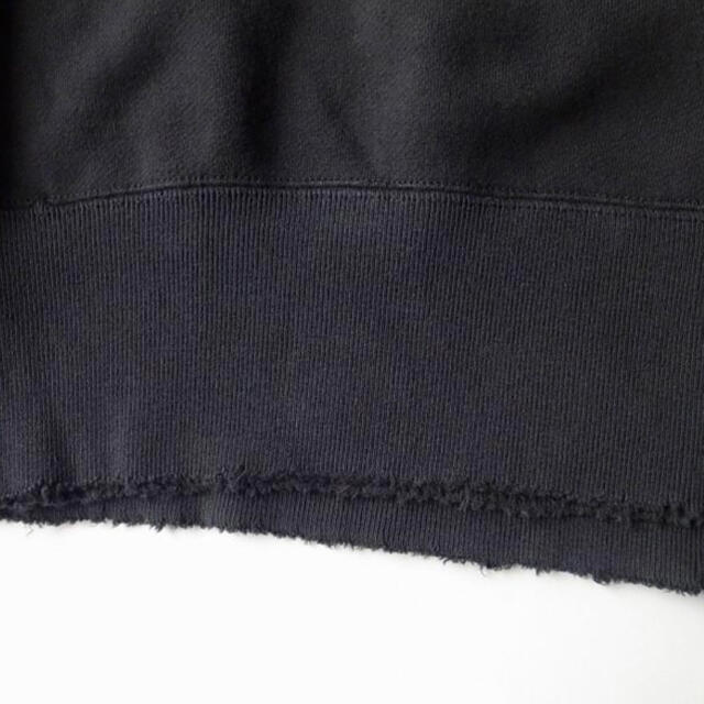 SUNSEA(サンシー)のstein OVERSIZED REBUILD SWEAT・BLACK メンズのトップス(スウェット)の商品写真